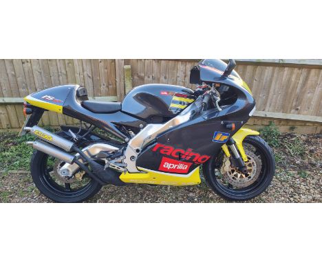 Iconic GP road-going race replica Aprilia.Introduced in 1995 to celebrate Aprilia's success in the 250cc GP ClassBuilt to rep