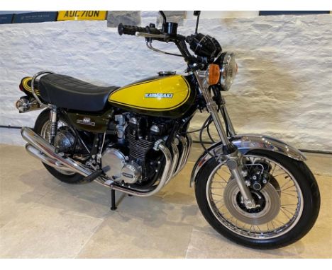 A show-winning example of the sought-after Z1.Kawasaki's answer to the CB750 launched in 1972 and quickly became a classic fa
