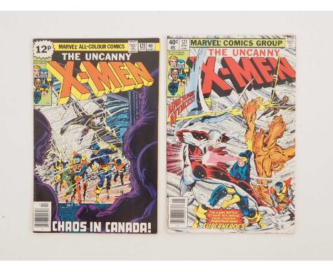 UNCANNY X-MEN #120 & 121 - (2 in Lot) - (1979 - MARVEL - US & UK Price Variant) - First & Second appearances of Alpha Flight 