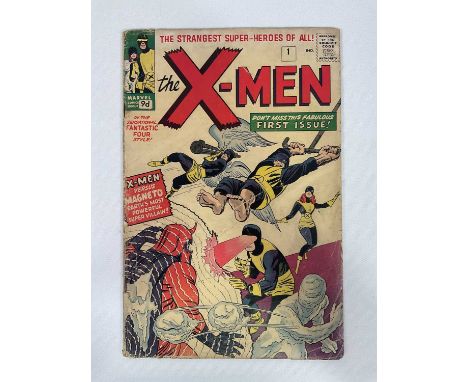 X-MEN #1 (1963 - MARVEL - UK Price Variant) - One of the most important Marvel Silver Age Keys - the first appearance of the 
