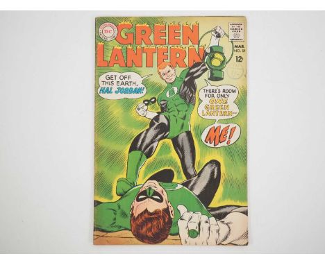 GREEN LANTERN #59 (1968 - DC) - The first appearance of Guy Gardner, Hal Jordan's backup Green Lantern - Gil Kane/Murphy Ande