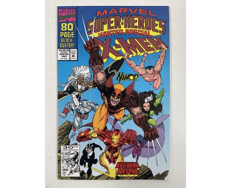MARVEL SUPER-HEROES VOL. 2 #8 (1992 - MARVEL) - The first appearance of Squirrel Girl - Flat/Unfolded - a photographic condit