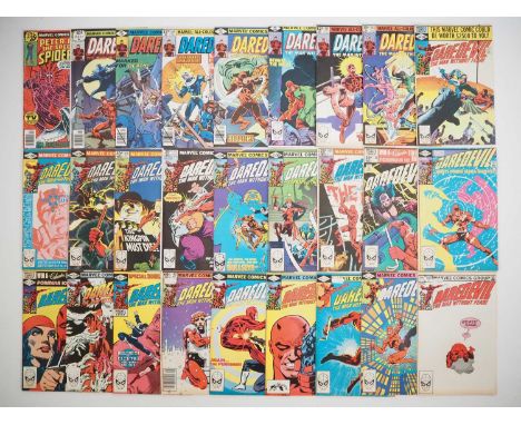 FRANK MILLER DAREDEVIL LOT (27 in Lot) Includes SPECTACULAR SPIDER-MAN #27 + DAREDEVIL #158 to 160, 162 to 168, 170-172, 174-