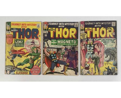 JOURNEY INTO MYSTERY #108, 109, 113 (3 in Lot) - (1964/1965 - MARVEL) - Includes the first appearance of Magneto outside of a