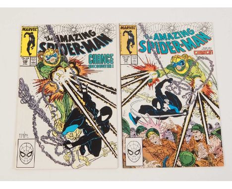 AMAZING SPIDER-MAN #298 &amp; 299 (2 in Lot) - (1988 - MARVEL) - Includes Todd McFarlane's first issue as cover and interior 