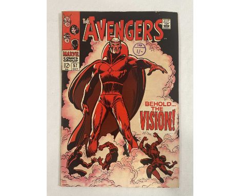AVENGERS #57 (1968 - MARVEL) - "Behold the Vision!" - The first appearance of Vision plus the second appearance of Ultron - C