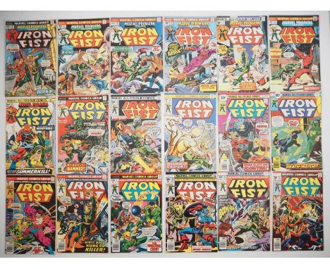 IRON FIST LOT (18 in Lot) - Includes MARVEL PREMIERE #16, 17, 19, 20, 22, 23, 24 + IRON FIST #2, 3, 4, 5, 6, 7, 10, 11, 12, 1