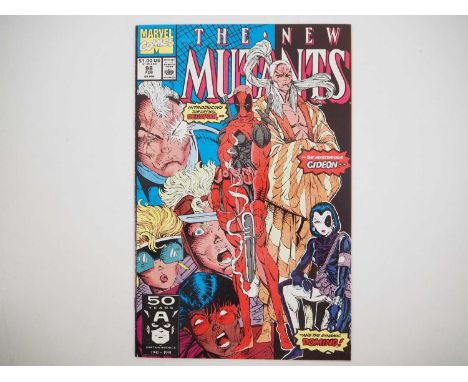 NEW MUTANTS #98 - (1991 FIRST PRINT - MARVEL) - KEY BOOK &amp; CHARACTER - First appearance of Deadpool + First appearances o
