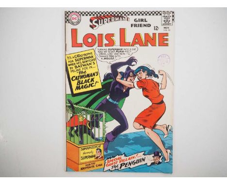 SUPERMAN'S GIRLFRIEND, LOIS LANE #70 (1966 - DC) - KEY Book - First Silver Age Catwoman appearance + Batman, Robin, Penguin a