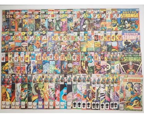 DOCTOR STRANGE LOT (83 in Lot) - Includes STRANGE TALES #168 (1968) + MARVEL PREMIERE #3, 4, 5, 6, 8, 10, 11, 12, 13, 14 (197