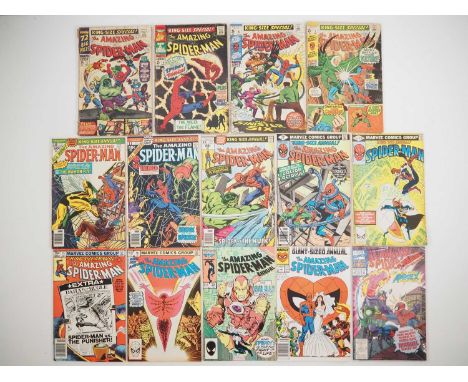 AMAZING SPIDER-MAN ANNUAL #3, 4, 6, 7, 10, 11, 12, 13, 14, 15, 16, 20, 21, 27 (14 in Lot) - (1966/1993 - MARVEL) - Includes t