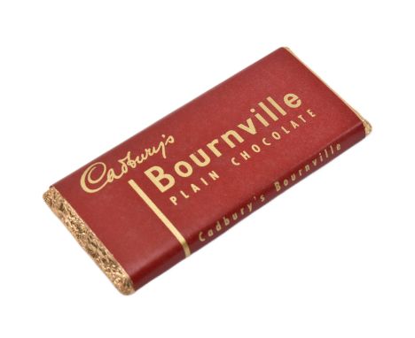 Cadbury's Bournville - a vintage mid century point of advertising shop display Cadbury's Bournville plain chocolate dummy bar