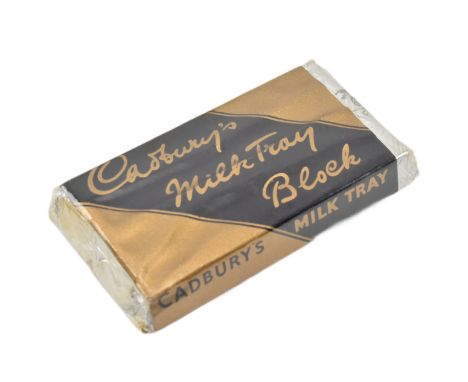 Cadbury's Milk Tray Chocolate - a vintage mid century point of advertising shop display Cadbury's Milk Tray Block dummy bar. 