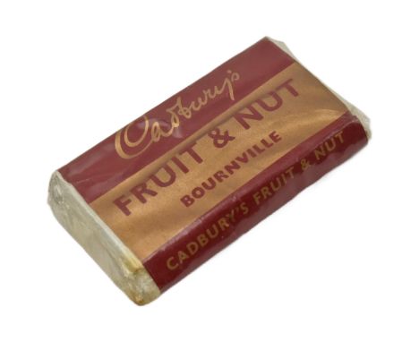 Cadbury's Chocolate - a vintage mid century point of advertising shop display Cadbury Fruit and Nut Bournville Chocolate dumm