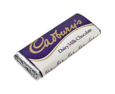 Cadbury's Chocolate - a vintage mid century point of advertising shop display Cadbury Dairy Milk Chocolate dummy bar. The bar