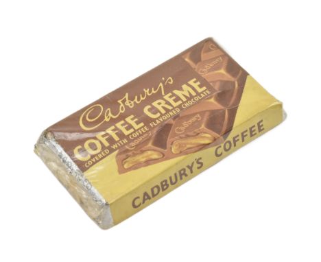 Cadbury's Coffee Creme Chocolate - a vintage mid century point of advertising shop display Cadbury's Chocolate coffee creme d