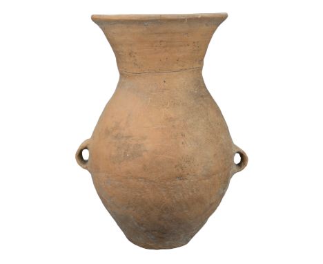 CHINESE NEOLITHIC POTTERY AMPHORA - QIJIA CULTURE – OXFORD TL TESTED  Made in Gansu or Qinghai province. The lower part of th
