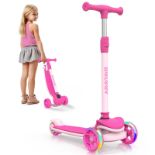 RRP £50.17 BELEEV A8 Foldable Kick Scooter for Kids Ages 3-12