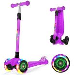 RRP £51.44 BELEEV Deluxe 3-Wheel Scooter for Kids Age 3-12