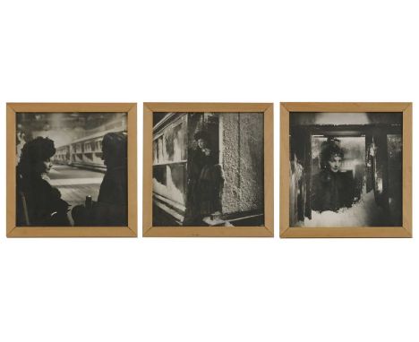 ▴ Cecil Beaton (1904-1980), a set of three photographs from the film 'Anna Karenina' featuring Vivien Leigh, each stamped 'CE