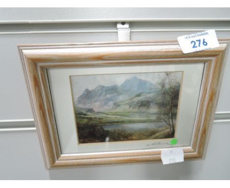 A vintage style depicting local landscape