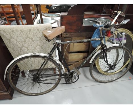 A vintage Raleigh Trent Tourist bicycle