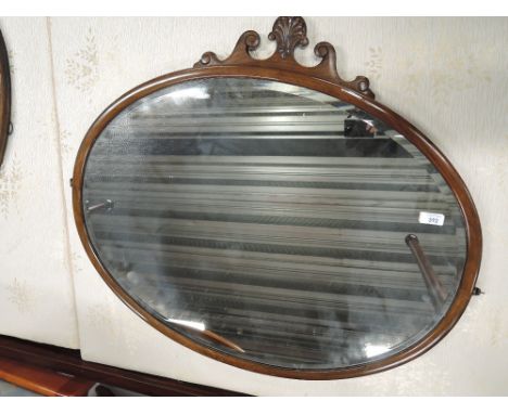 A vintage mirror probably ex dressing table