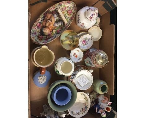 To include: Wedgwood Jasperware, Masons, Royal Winton 'Chintz', and Royal Worcester. 