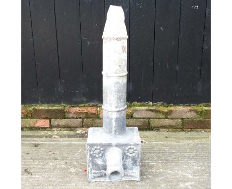 A lead hopper, 87cm high