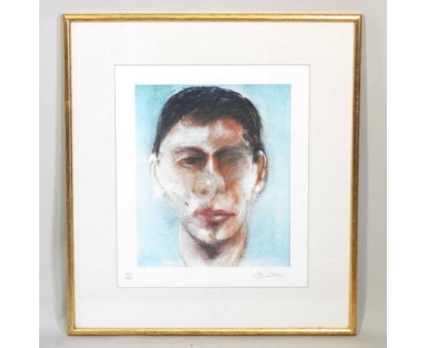 Francis Bacon, 1909-1992, Head of John Edwards, coloured lithograph, with facsimile signature, 10/20, 38 x 32cmCondition look