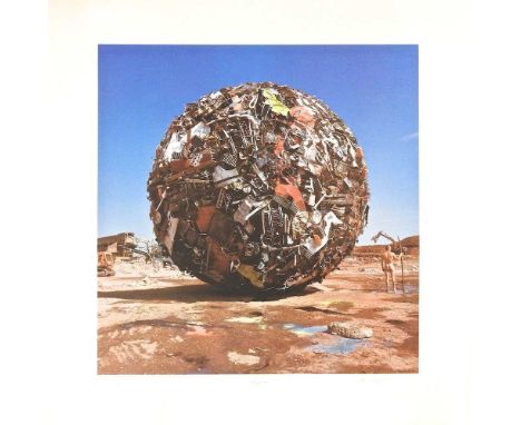 Storm Thorgerson, 1944-2013, Anthrax/Stomp 442, 1995, silkscreen print for the American rock band Anthrax, signed in pencil t