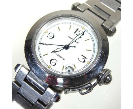 Cartier Stainless Steel 35mm x 28mm Tank Solo 3169 Quartz Watch