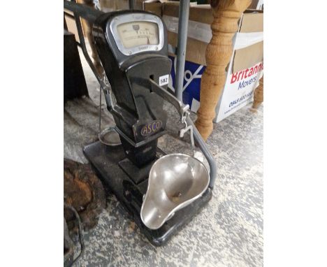 A SET OF VINTAGE ASCO SCALES. 