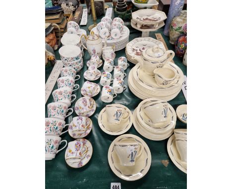 HAMMERSLEY AND WEDGWOOD COFFEE WARES , A RIDGEWAYS PART TEA AND DINNER SERVICE, A SUSIE COOPER PART TEA AND DINNER SERVICE AN