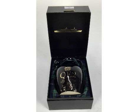 Whisky - one bottle, QE2 single malt scotch whisky, 75cl. 48.6%, in original box