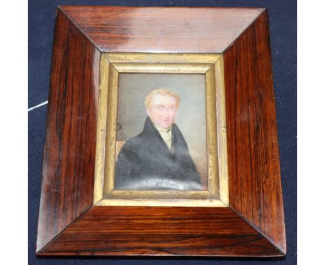 A Regency portrait miniature on ivory