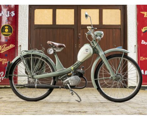 The Anthony R. East Classic Motorcycle Collectionc.1953 NSU 49cc Quickly MopedRegistration no. 5644-MN (Isle of Man)Frame no.