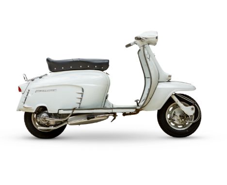 1966 Lambretta SX 150 Registration no. not registeredFrame no. SX150 x756034*Engine no. SX150 * 755560*By the late 1950s, the