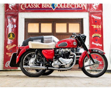 The Anthony R. East Classic Motorcycle Collection1958 Ariel 650cc Model FH Huntmaster &amp; Garrard SidecarRegistration no. V