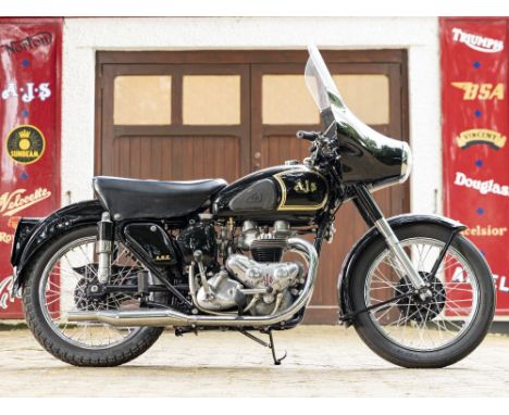 The Anthony R. East Classic Motorcycle Collectionc.1951 AJS 498cc Model 20 SpringtwinRegistration no. 33 FMN (Isle of Man)Fra