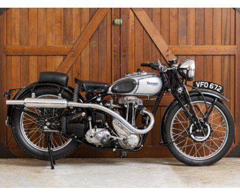 The Anthony R. East Classic Motorcycle Collection1938 Triumph 249cc Tiger 70Registration no. VFO 672Frame no. TL4817Engine no