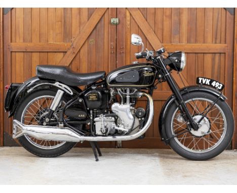 The Anthony R. East Classic Motorcycle Collection1954 Velocette 500cc MSSRegistration no. TVK 493Frame no. RS4058Engine no. M
