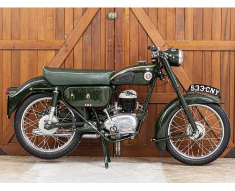 The Anthony R. East Classic Motorcycle Collection1958 Francis-Barnett 197cc Falcon 81Registration no. 533 CNYFrame no. 84991E