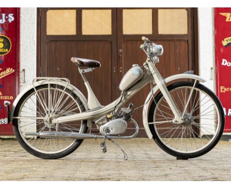 The Anthony R. East Classic Motorcycle Collection1956 NSU 49cc Quickly MopedRegistration no. 656 AWLFrame no. 348121Engine no