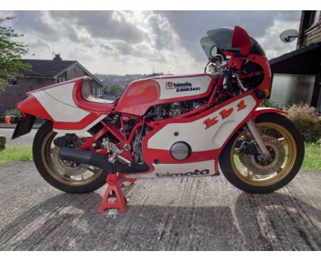 1979 Bimota 1,015cc KB1Registration no. FNB 998TFrame no. KB1.00135Engine no. KZT00-AE67211In the 1970s and 1980s, Japan's mo