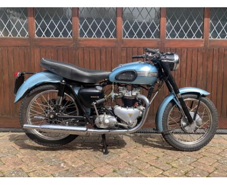 c. 1956 Triumph 499cc T100Registration no. not registered (see Text)Frame no. 72828Engine no. T100 72828Edward Turner's Tiger