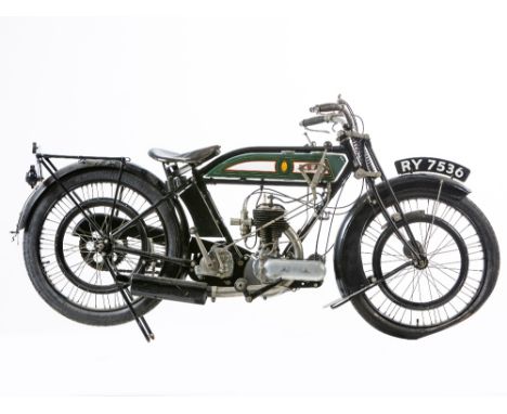 c.1924 BSA 349cc Side Valve ModelRegistration no. not registeredFrame no. unable to locateEngine no. F10306The Birmingham Sma