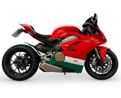 2020 Ducati 1,103cc Panigale V4Registration no. GV69 DJUFrame no. ZDMDA00AAKB008424Engine no. ZDM1100W4*009275*• Two owners f