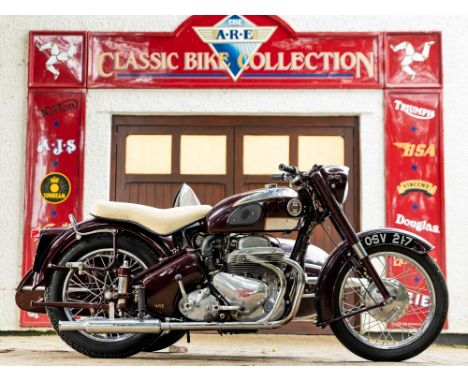 The Anthony R. East Classic Motorcycle Collection1956 Ariel 998cc Square Four 4G MkII &amp; Steib S501 SidecarRegistration no