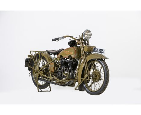 Present ownership since 19631925 Harley-Davidson 1,000cc Model JERegistration no. UC 8234Frame no. 25F 8950Engine no. 253JE 1